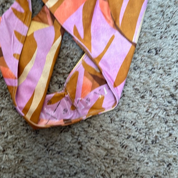 NWT!! Stone Fox Swim Free People Azalea One-Piece Swimsuit Tropic - Picture 4 of 6